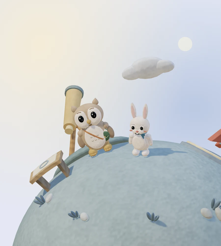 登月计划，望远镜山丘与伙伴的真实 3D 故事截图